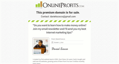 Desktop Screenshot of onlineprofits.com